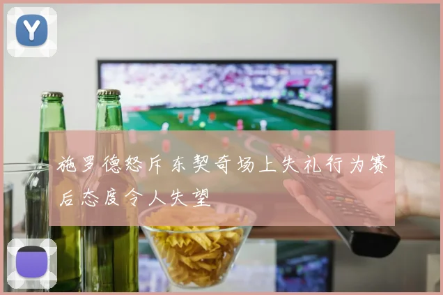 施罗德怒斥东契奇场上失礼行为赛后态度令人失望